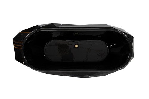 DIAMOND FAUX MARBLE BATHTUB